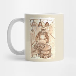 Rome, chestnut seller Mug